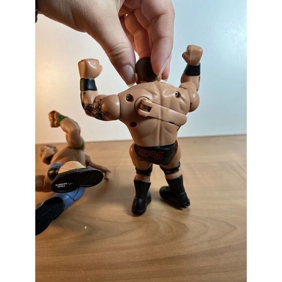 2 WWE Power Slammers John Cena And Randy Ortin - Picture 5 of 16